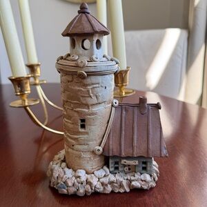 Windy Meadows Pottery Landfalls Lighthouse 1999